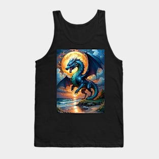 Sunset Moondragon Tank Top